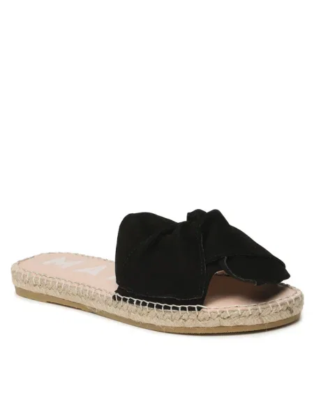 Manebi Espadrile Sandals With Knot K JK negru