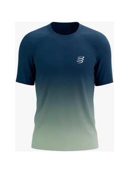 Koszulka Compressport Performance krótki rękaw ultramaryna XL niebieski