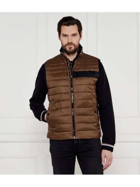 BOSS BLACK Vestă Darolan negru