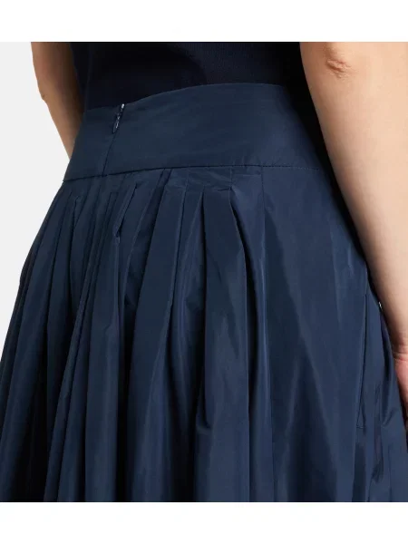 Tafta fustă midi 's Max Mara albastru
