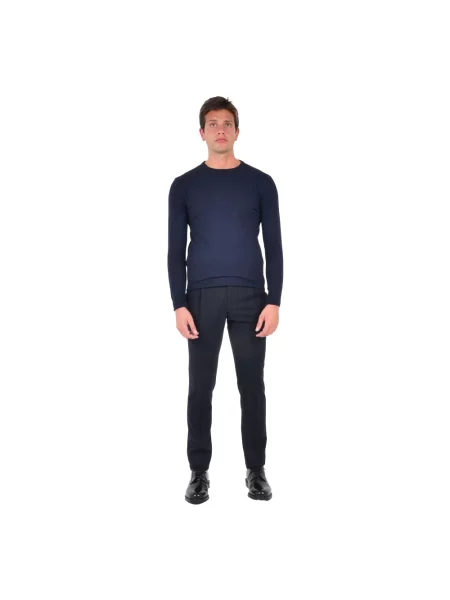 Sweter Franzese Collection wełniany niebieski