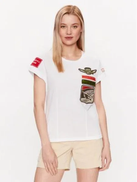 Tricou Aeronautica Militare alb