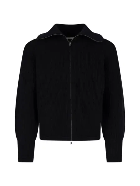 Cardigan Enterprise Japan tricotate negru
