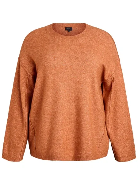 Zizzi Svetr Mvista tmavě oranžová