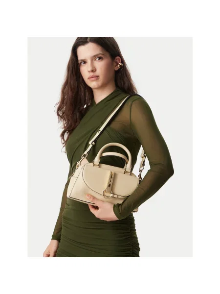 LOVE MOSCHINO Дамска чанта бежов