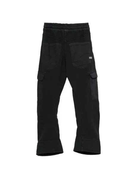 Spodnie cargo dziecięce G-star Raw czarne