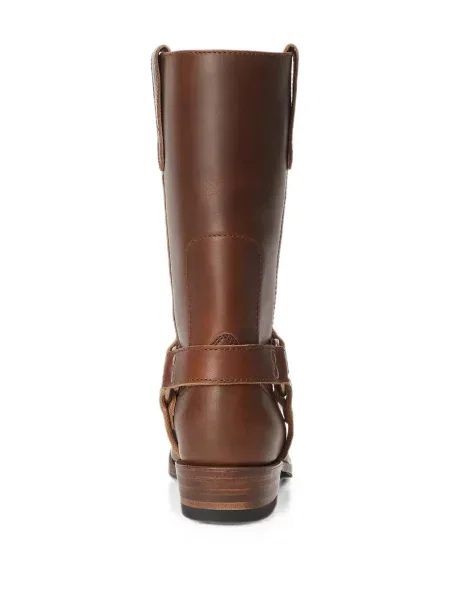Botine Polo Ralph Lauren din piele maro