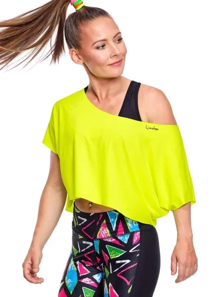 Winshape Funkcionális felső neonsárga