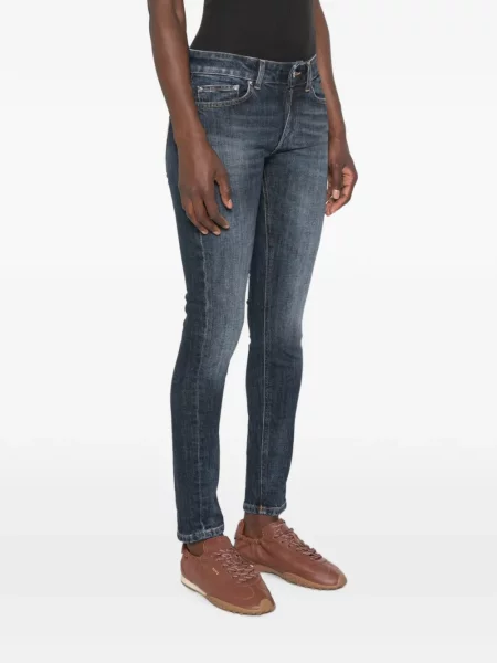 Слаб дънки skinny fit Dondup синьо