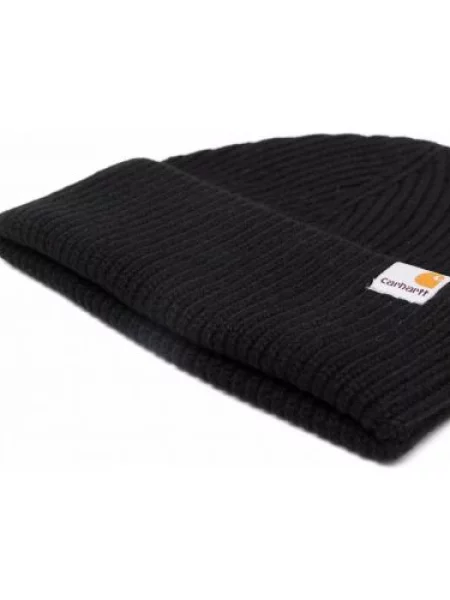 Megztas kepurė Carhartt Wip juoda