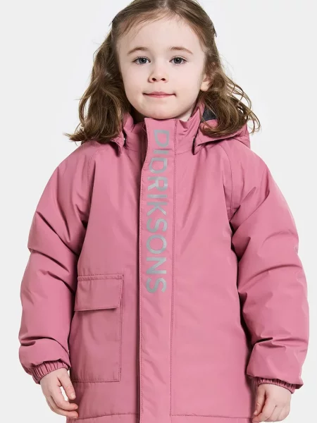 Didriksons Bunda TALVI KIDS JKT růžová