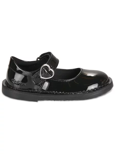Baleríny Kickers čierna