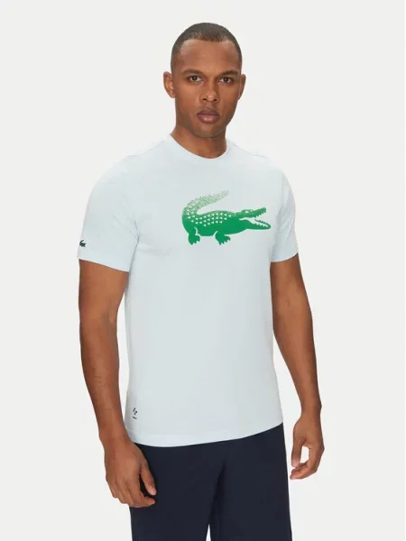 Футболка Lacoste голубая