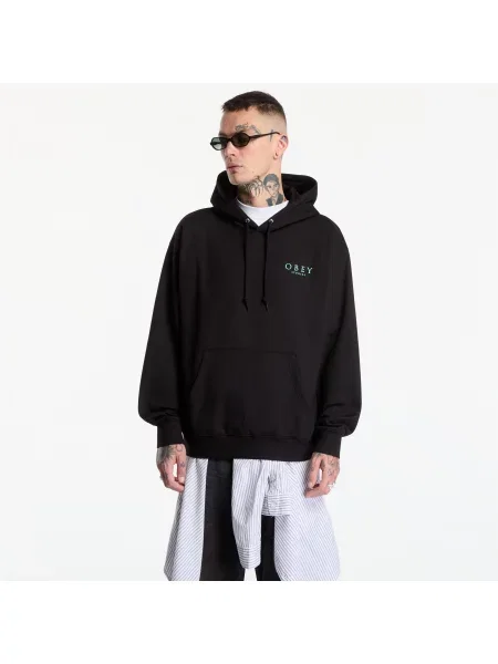 Hanorac Obey Clothing negru