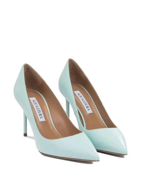 Pantofi cu toc Aquazzura albastru
