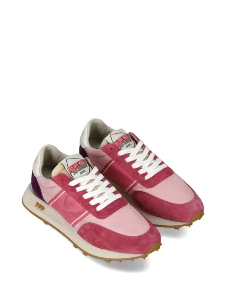 Sneakerși Philippe Model Paris cu dungi roz