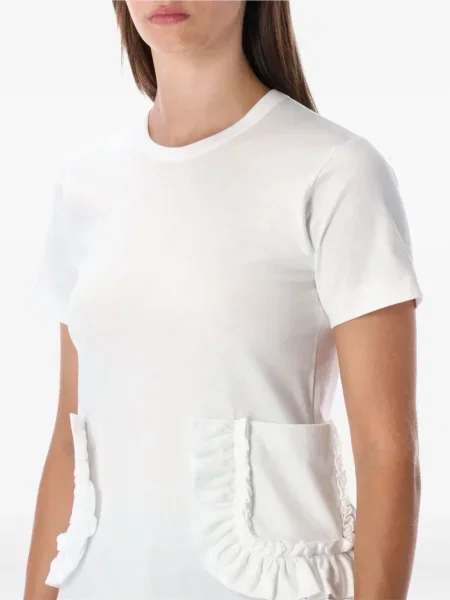 Dětské top Comme Des Garçons Girl bílý