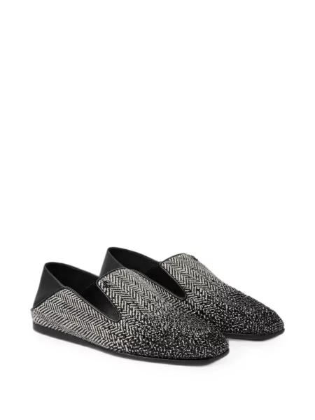Papuci de casă Jimmy Choo negru