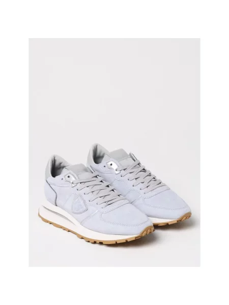 Buty do biegania Philippe Model skórzane do biegania szare