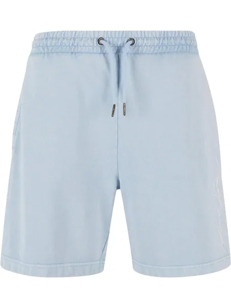 Karl Kani Pantaloni Autograph albastru deschis alb