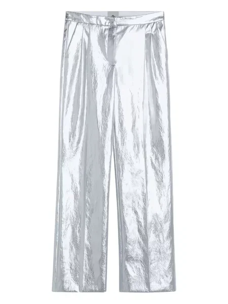 Pantaloni The Garment argintiu