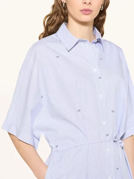 Joop! Jeans Sukienka Koszulowa Davinia blau niebieska