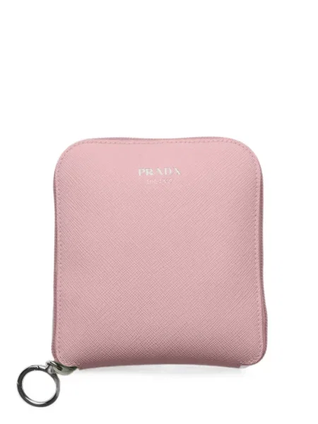 Pandantiv Prada din piele roz