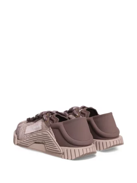 Sneakers Dolce & Gabbana NS1 με δαντέλα ροζ