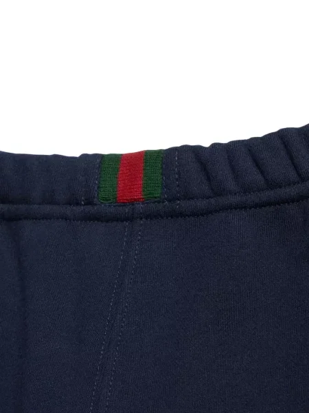 Spodnie dziecięce Gucci niebieskie