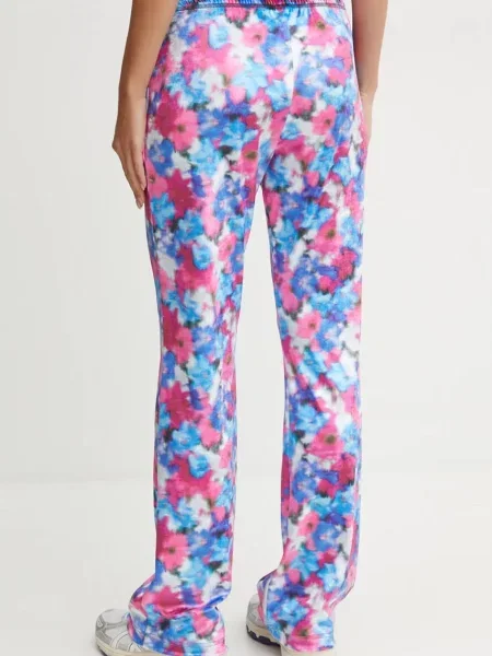 Adidas by Stella McCartney spodnie dresowe niebieskie