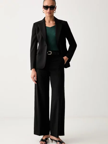 Weekend Max Mara однобортний піджак вовняний WKDLAMINE