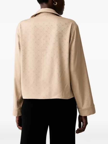 Jacquard dugo košulja Scotch And Soda s autogramom