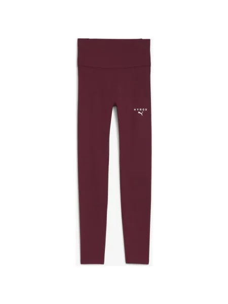 Legginsy długie Puma x HYROX SHAPELUXE ciemnoczerwone L czerwone