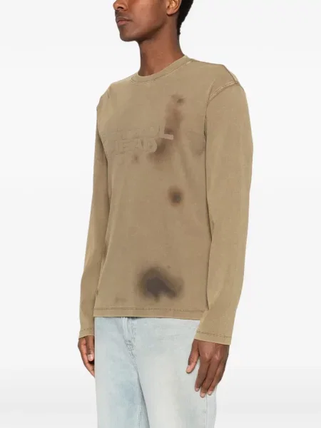 Риза Madfrenzy с кръгло деколте зелено