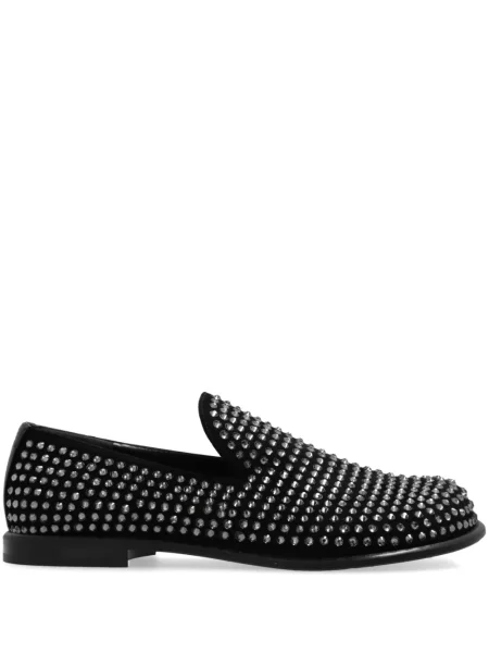 Pantofi loafer Jw Anderson de cristal negru