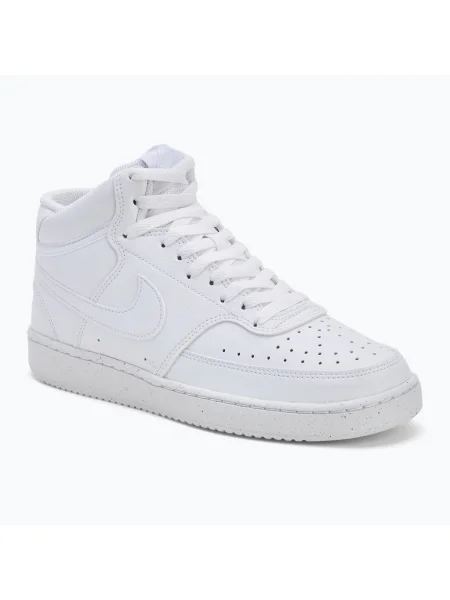 Pánske topánky Nike Court Vision Mid Next Nature white/white/white biela
