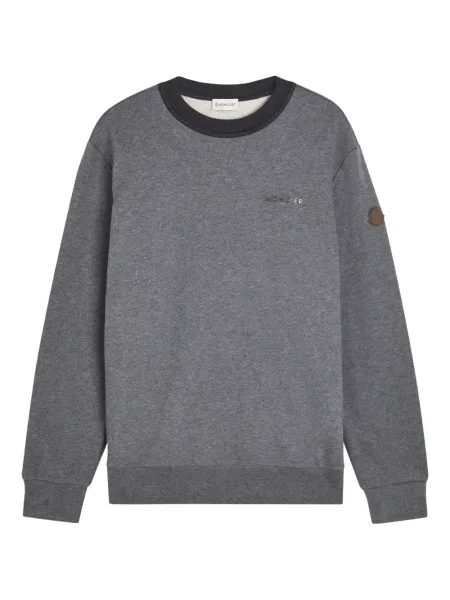 Hanorac crewneck Moncler gri