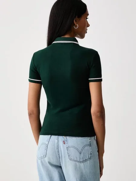 Tricou polo Lacoste verde