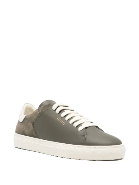 Sneakerși Axel Arigato din piele de căprioară verde