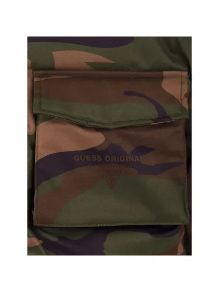 Parka Guess Originals zielona