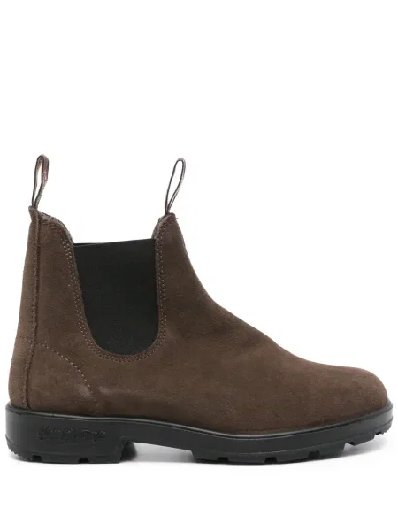 Botine chelsea Blundstone din piele de căprioară maro