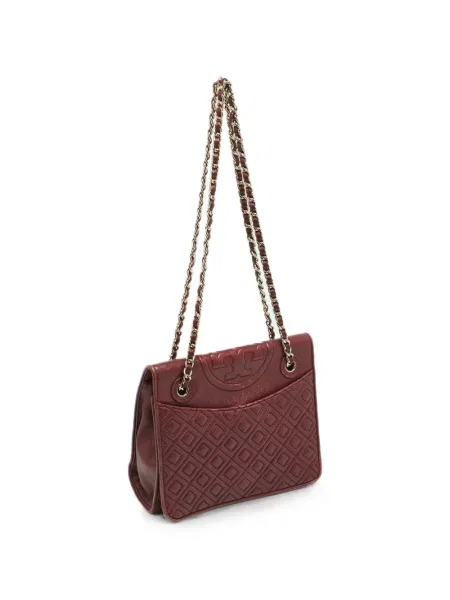 Matlasat geantă Tory Burch roșu