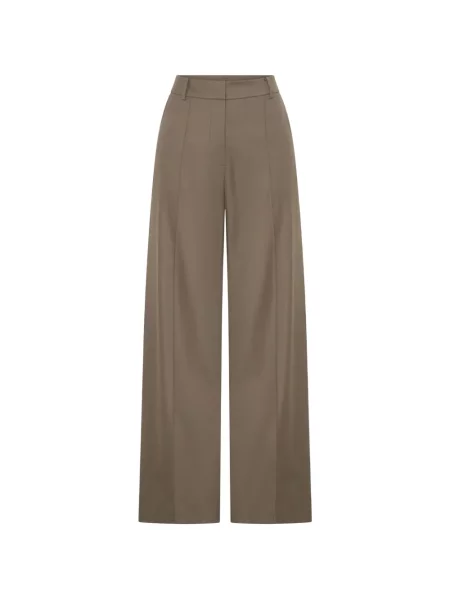 Pantaloni Anna Quan maro