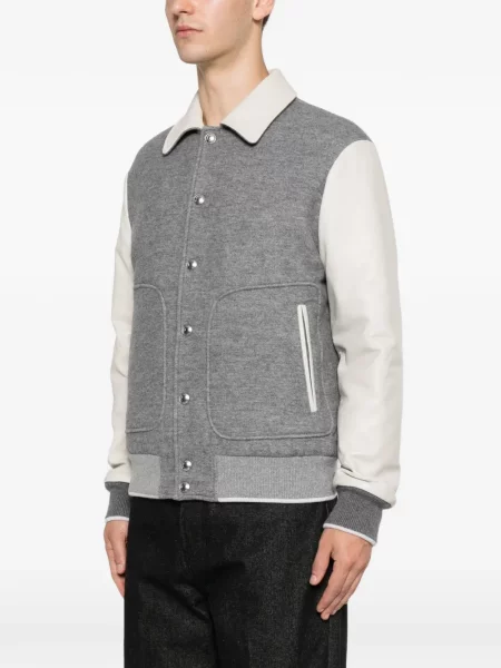 Geacă Eleventy de lână gri