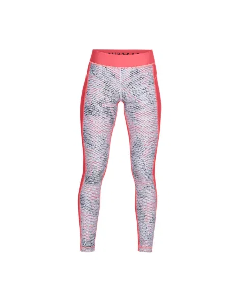 Legginsy Under Armour HeatGear Printed różowe