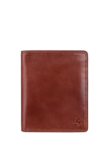 Кожаный кошелек Visconti коричневый