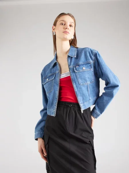 Jeans jakna Tommy Jeans modra