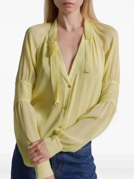 Top Alberta Ferretti galben