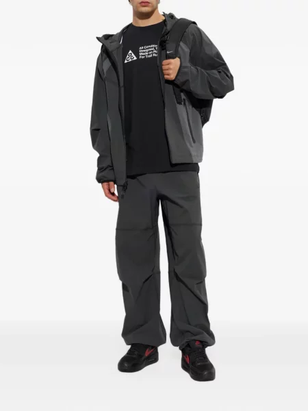 Sală de gimnastică pantaloni scurți Nike cu cordon din jerseu negru