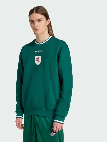 Світшот adidas зелений